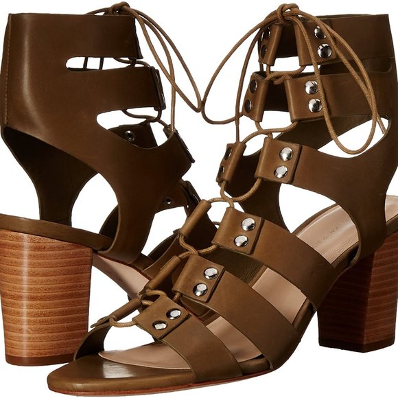 Loeffler Randall Hana Gladiator Sandals Olive 8M - Picture 10 of 10